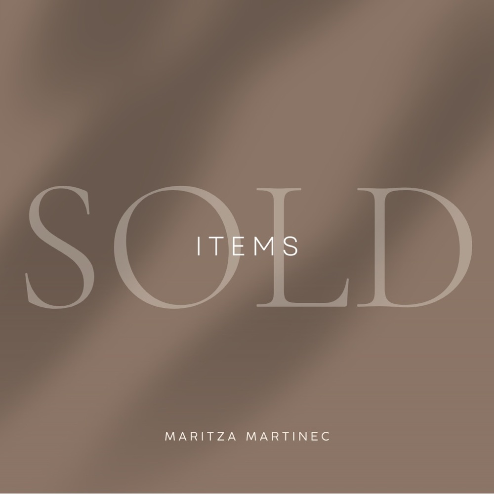 SOLD ITEMS